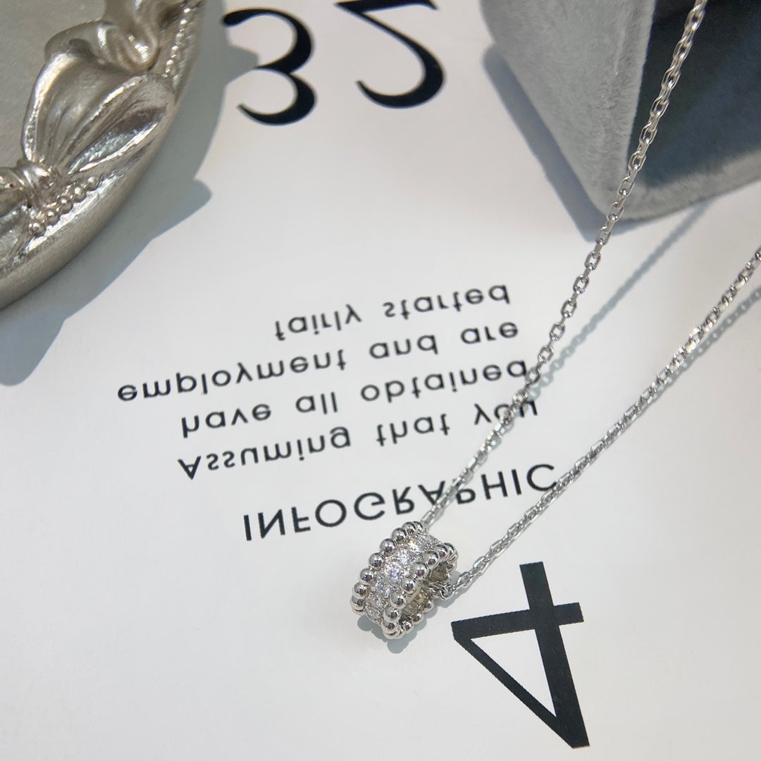 [Vellora Opalyn]PERLEE DIAMOND NECKLACE