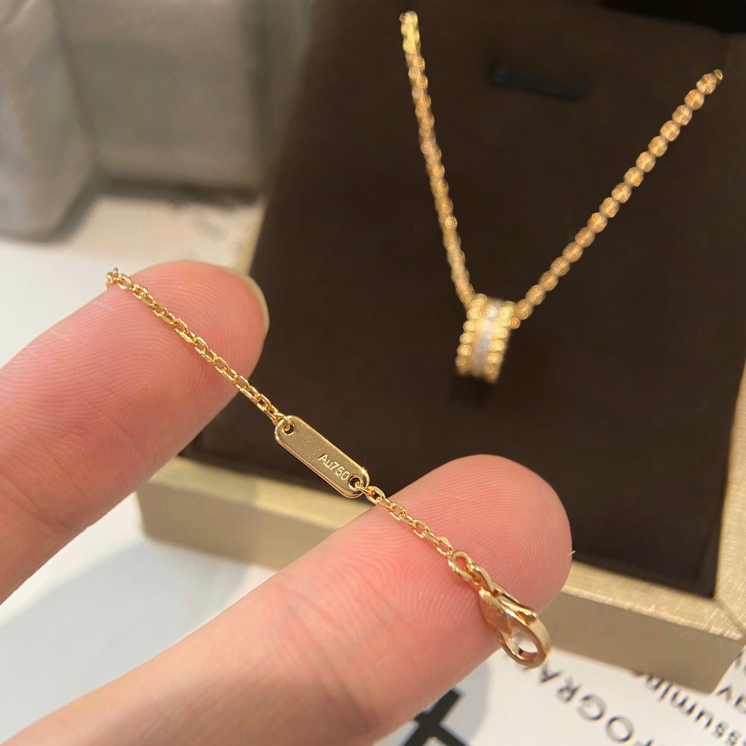 [Vellora Opalyn]PERLEE DIAMOND NECKLACE