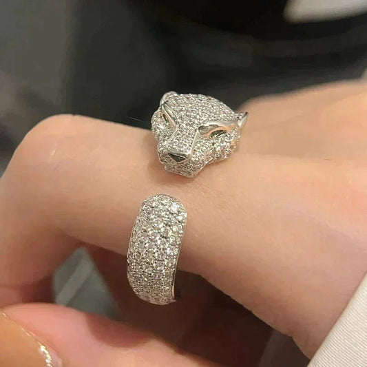 [Vellora Opalyn]PANTHERE 5.5MM ALL DIAMOND RING