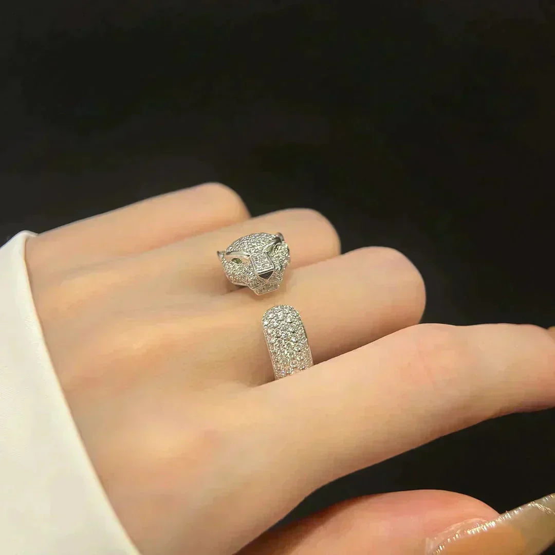 [Vellora Opalyn]PANTHERE 5.5MM ALL DIAMOND RING