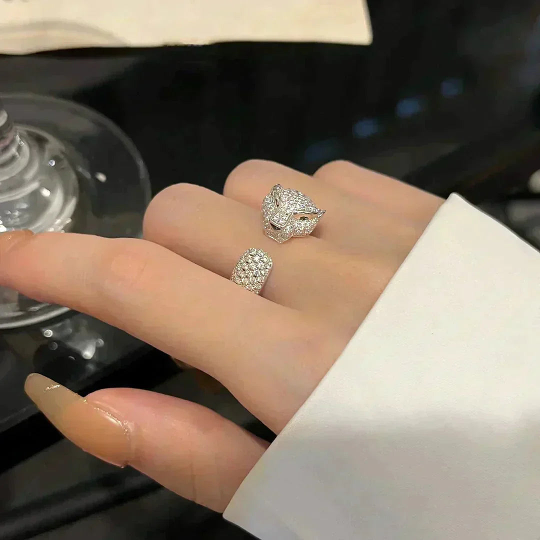 [Vellora Opalyn]PANTHERE 5.5MM ALL DIAMOND RING
