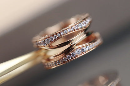 [Vellora Opalyn]ZERO 1 PINK GOLD NECKLACE