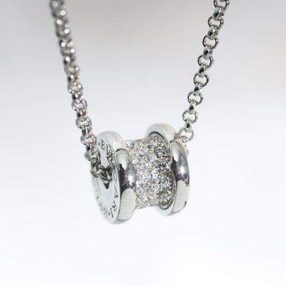 [Vellora Opalyn]ZERO 1 SILVER DIAMOND NECKLACE