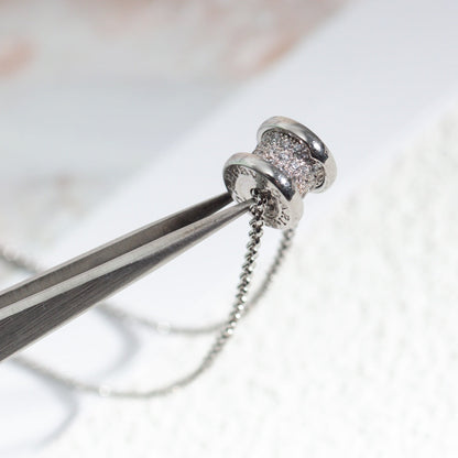 [Vellora Opalyn]ZERO 1 SILVER DIAMOND NECKLACE