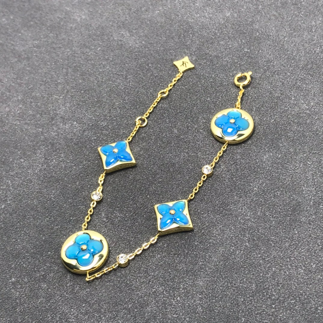 [Vellora Opalyn]STAR AND SUN TURQUOISE 4 MOTIFS 3 DIAMONDS