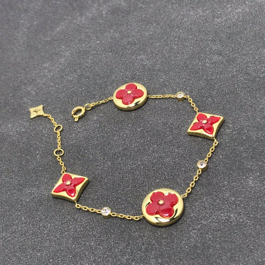 [Vellora Opalyn]STAR AND SUN CARNELIAN 4 MOTIFS 3 DIAMONDS