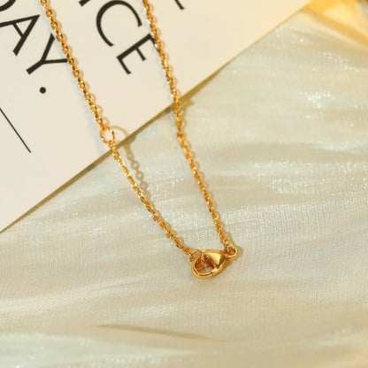 [Vellora Opalyn]VOLT SILVER DIAMOND PEDANT NECKLACE