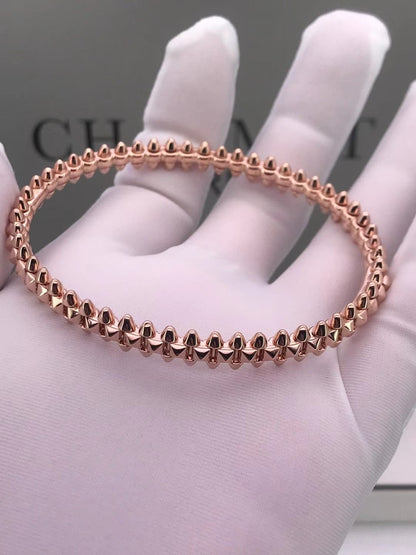 [Vellora Opalyn]CLASH PINK GOLD BRACELET