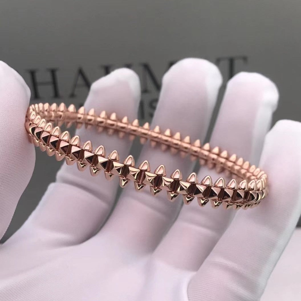 [Vellora Opalyn]CLASH PINK GOLD BRACELET