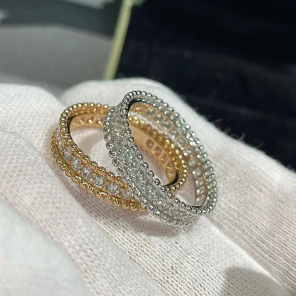 [Vellora Opalyn]PERLEE DIAMOND ROSE GOLD RING