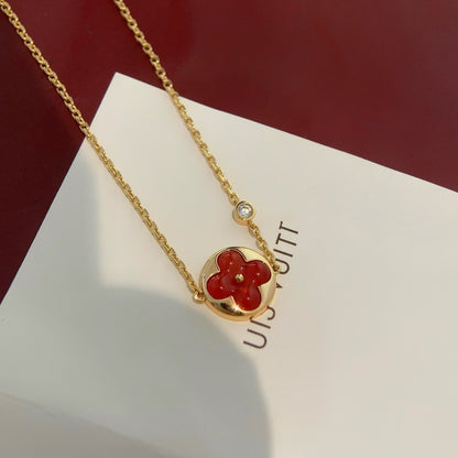 [Vellora Opalyn]SUN PEDANT CARNELIAN BRACELET