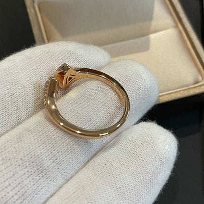 [Vellora Opalyn]DREAM MOP DIAMOND OPEN RING