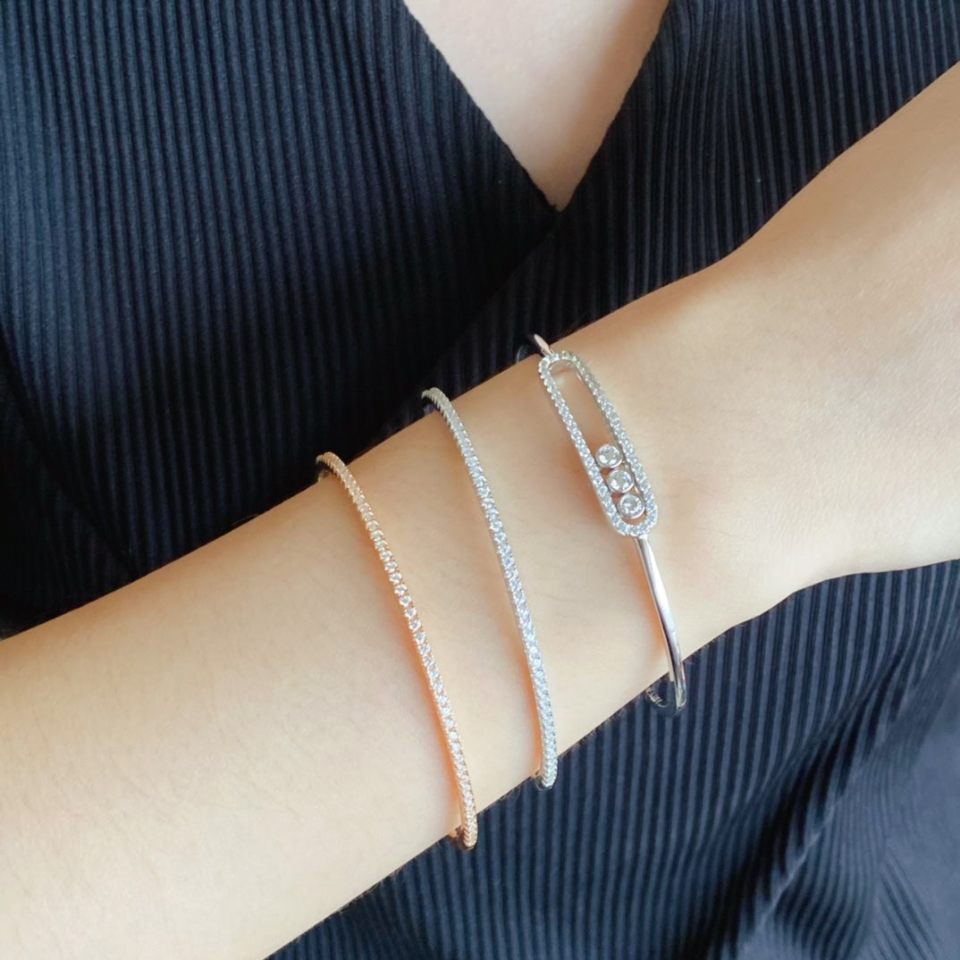 [Vellora Opalyn]MINI DIAMOND TENNIS BRACELET