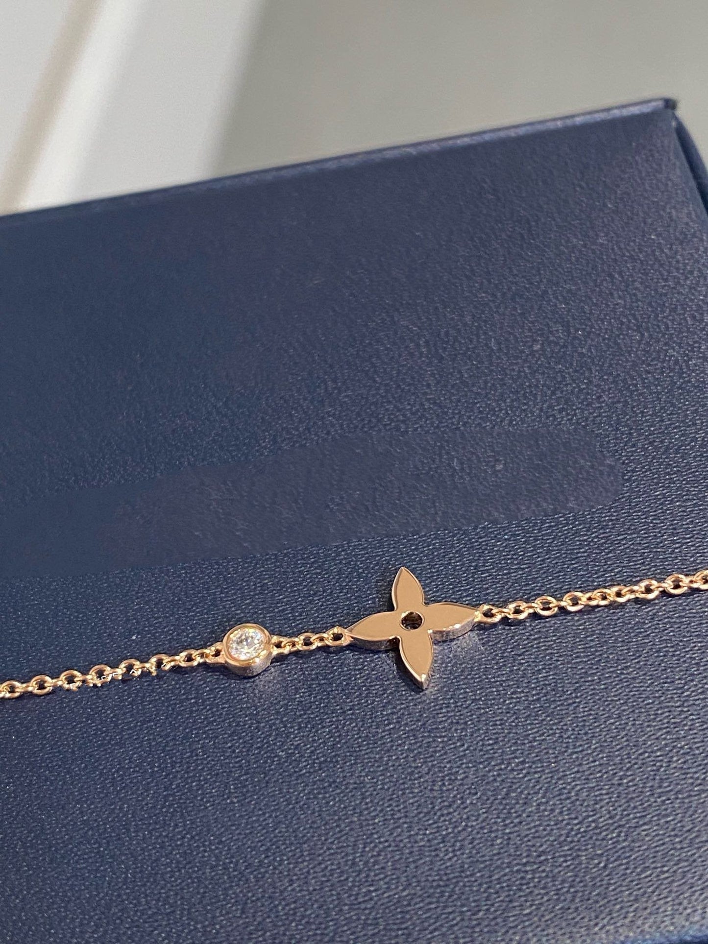 [Vellora Opalyn]STAR DIAMOND PINK GOLD BRACELET
