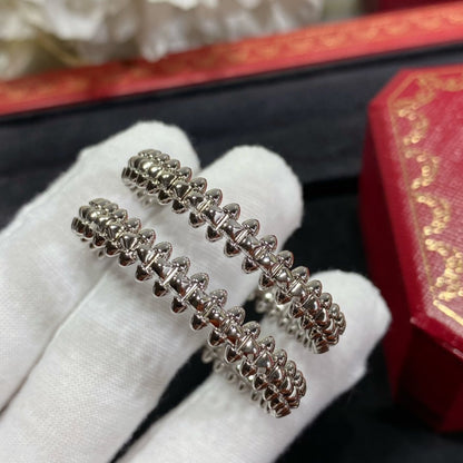 [Vellora Opalyn]CLASH LARGE HOOP EARRINGS