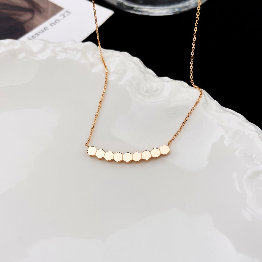 [Vellora Opalyn]BEE MY LOVE DIAMOND NECKLACE