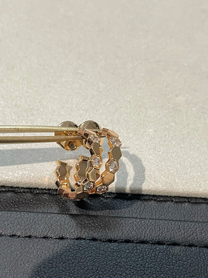 [Vellora Opalyn]Hollow Design Four-Leaf Clover Flower Shape Ring