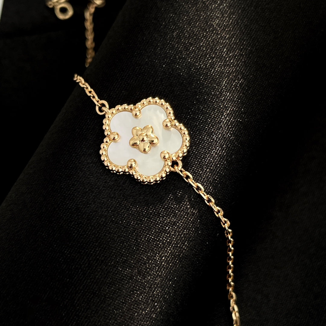 [Vellora Opalyn]LUCKY SPRING ROSE GOLD MOP BRACELET