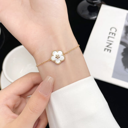 [Vellora Opalyn]LUCKY SPRING ROSE GOLD MOP BRACELET