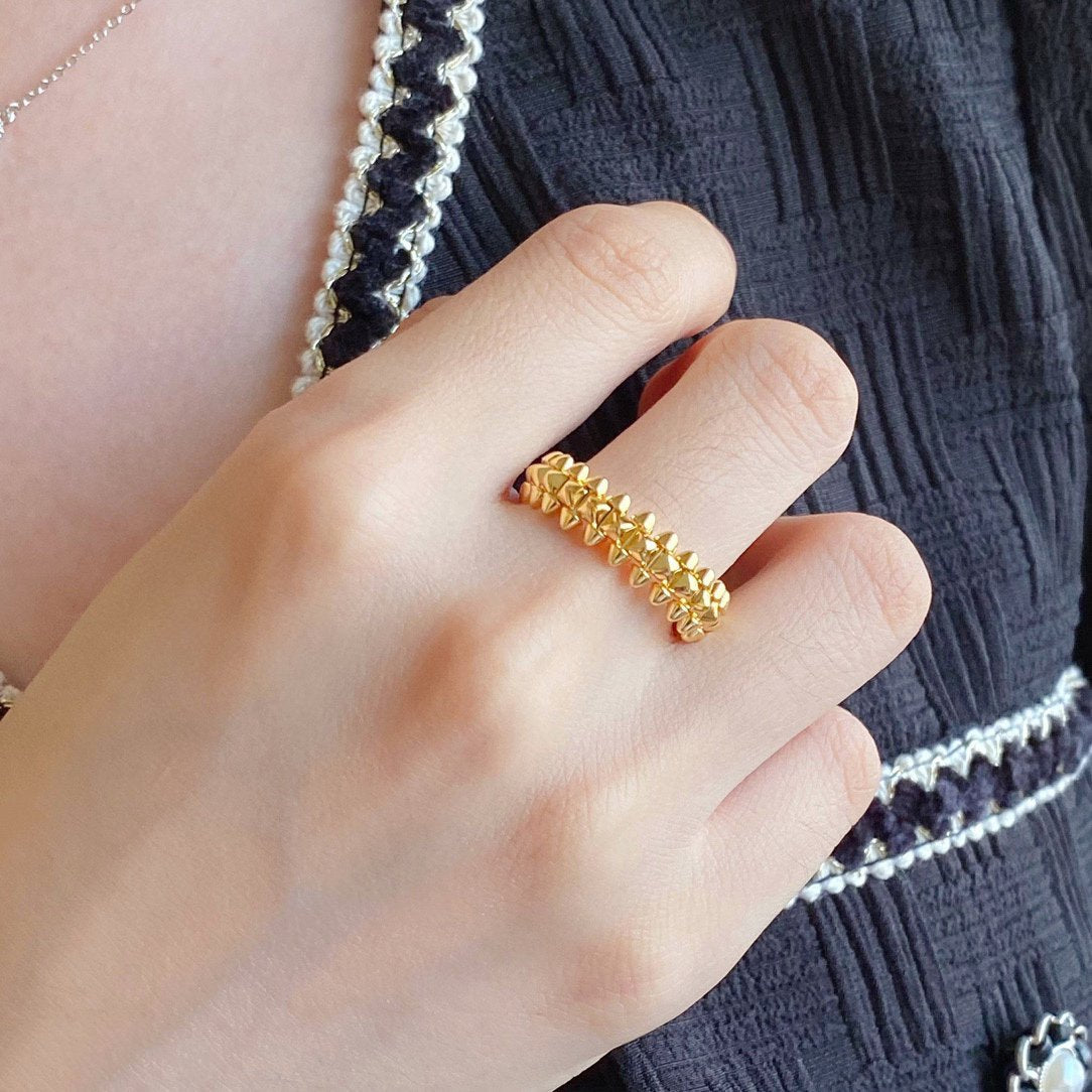 [Vellora Opalyn]CLASH 5.5MM RING