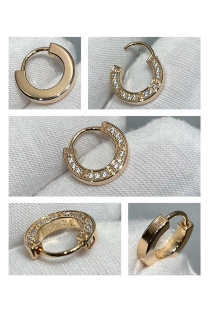 [Vellora Opalyn]LOVE DIAMOND EARRINGS