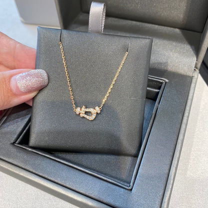 [Vellora Opalyn]FORCE 10 DIAMOND PINK GOLD NECKLACE MINI MODEL
