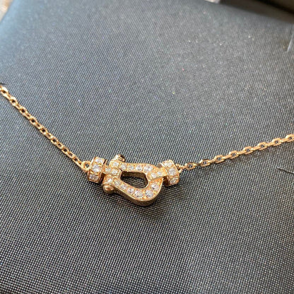 [Vellora Opalyn]FORCE 10 DIAMOND PINK GOLD NECKLACE MINI MODEL