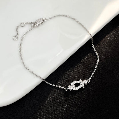 [Vellora Opalyn]FORCE 10 FULL DIAMOND BUCKLE CHAIN LINK MINI MODEL