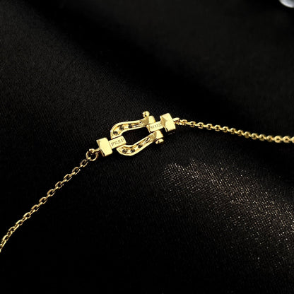 [Vellora Opalyn]FORCE 10 FULL DIAMOND BUCKLE CHAIN LINK MINI MODEL