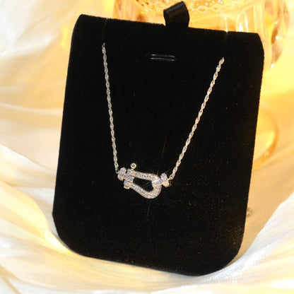 [Vellora Opalyn]FORCE 10 DIAMOND SILVER NECKLACE MINI MODEL