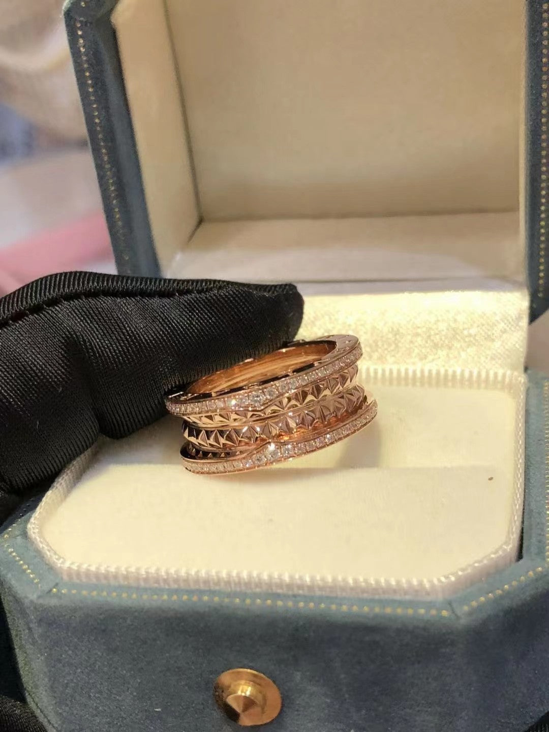 [Vellora Opalyn]ZERO 1 ROCK DIAMOND PINK GOLD