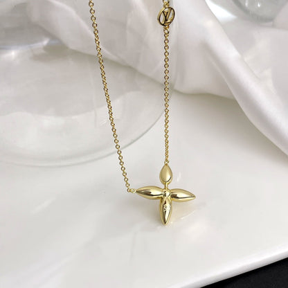 [Vellora Opalyn]LOUISETTE GOLD NECKLACE