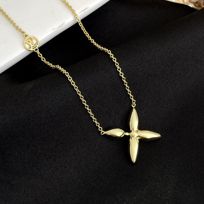 [Vellora Opalyn]LOUISETTE GOLD NECKLACE