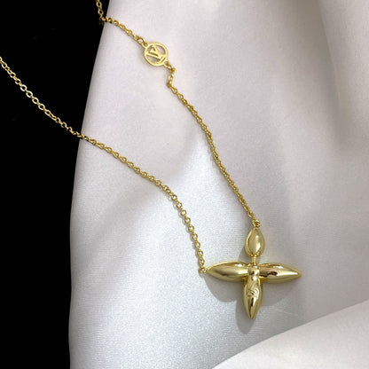 [Vellora Opalyn]LOUISETTE GOLD NECKLACE