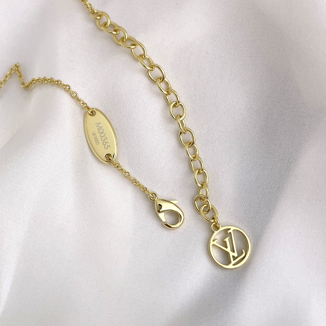 [Vellora Opalyn]LOUISETTE GOLD NECKLACE