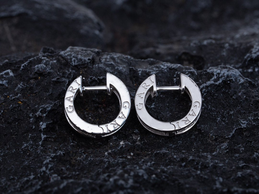 [Vellora Opalyn]ZERO 1 MINI SILVER DIAMOND EARRINGS