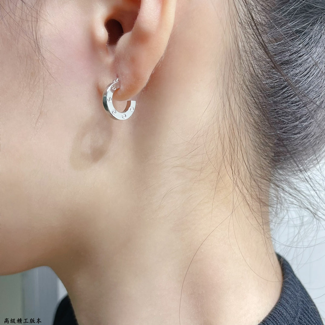 [Vellora Opalyn]LOVE MINI EARRINGS