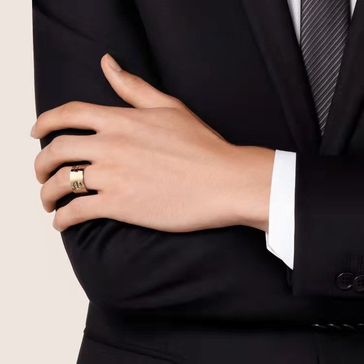 [Vellora Opalyn]LOVE 11MM LARGE RING