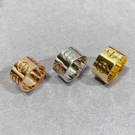 [Vellora Opalyn]LOVE 11MM LARGE RING