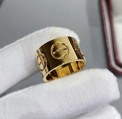 [Vellora Opalyn]LOVE 11MM LARGE RING