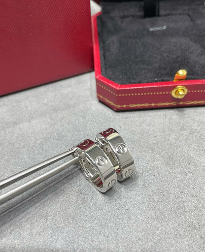 [Vellora Opalyn]LOVE 5.5MM EARRINGS