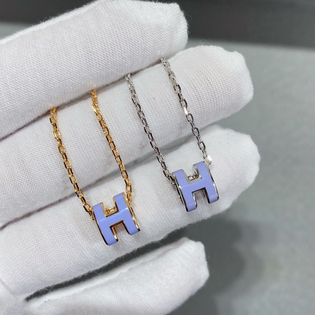 [Vellora Opalyn]MINI POP H NECKLACE