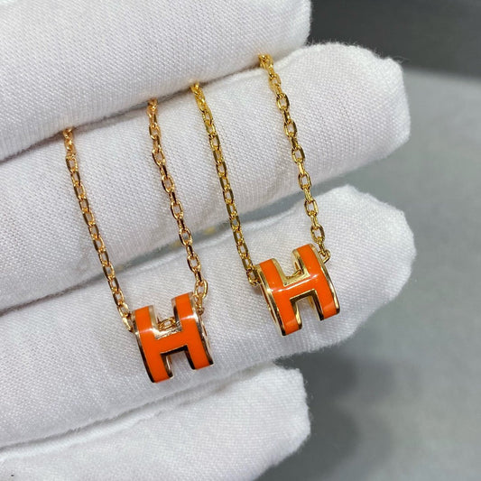 [Vellora Opalyn]MINI POP H NECKLACE