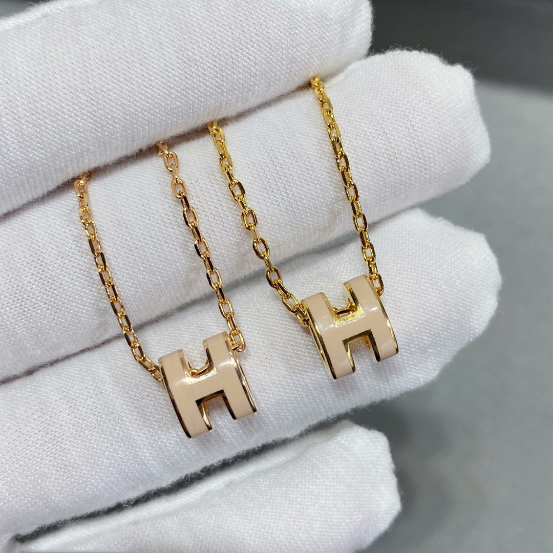 [Vellora Opalyn]MINI POP H NECKLACE