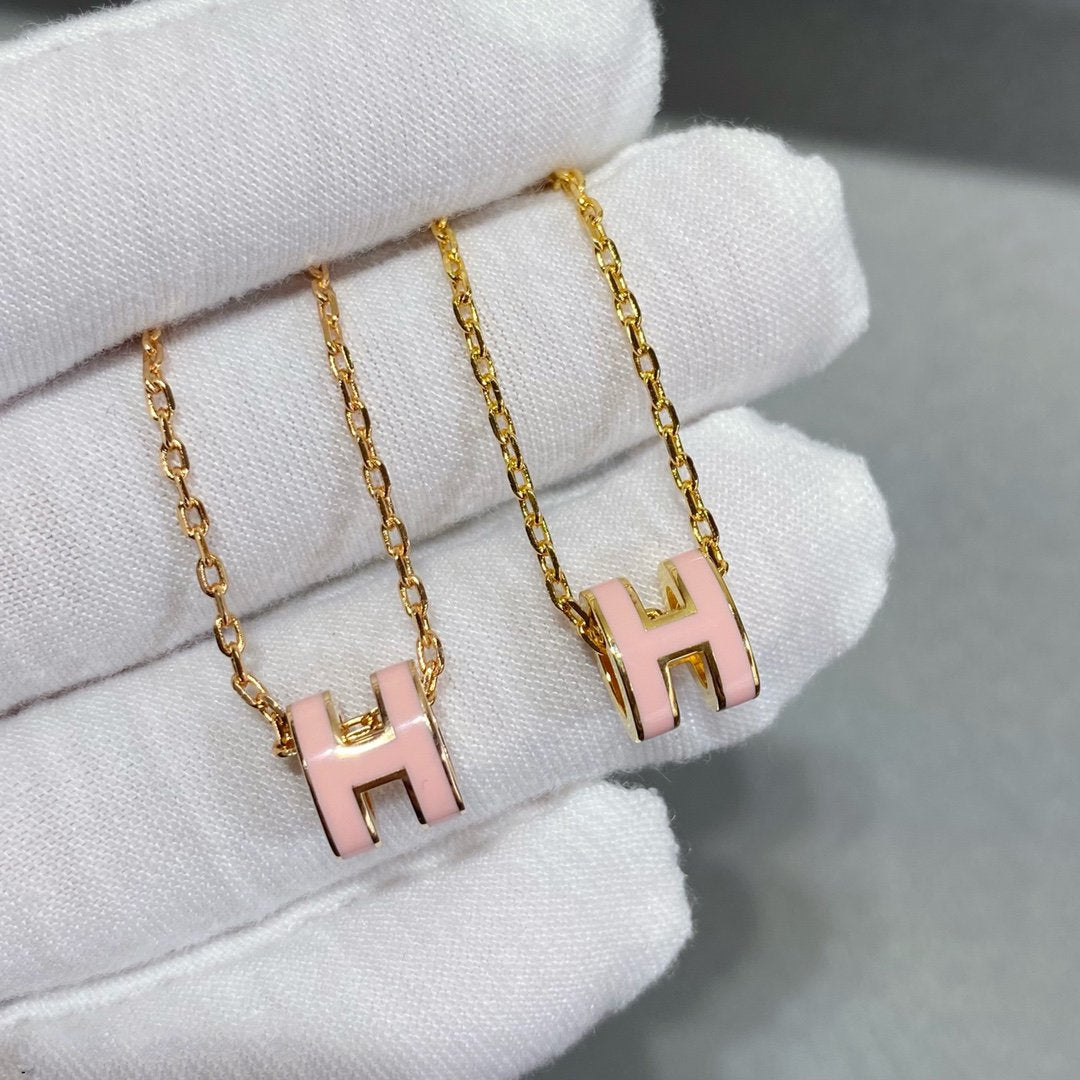 [Vellora Opalyn]MINI POP H NECKLACE