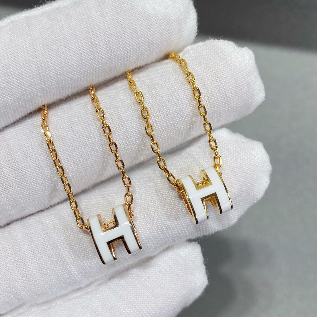 [Vellora Opalyn]MINI POP H NECKLACE