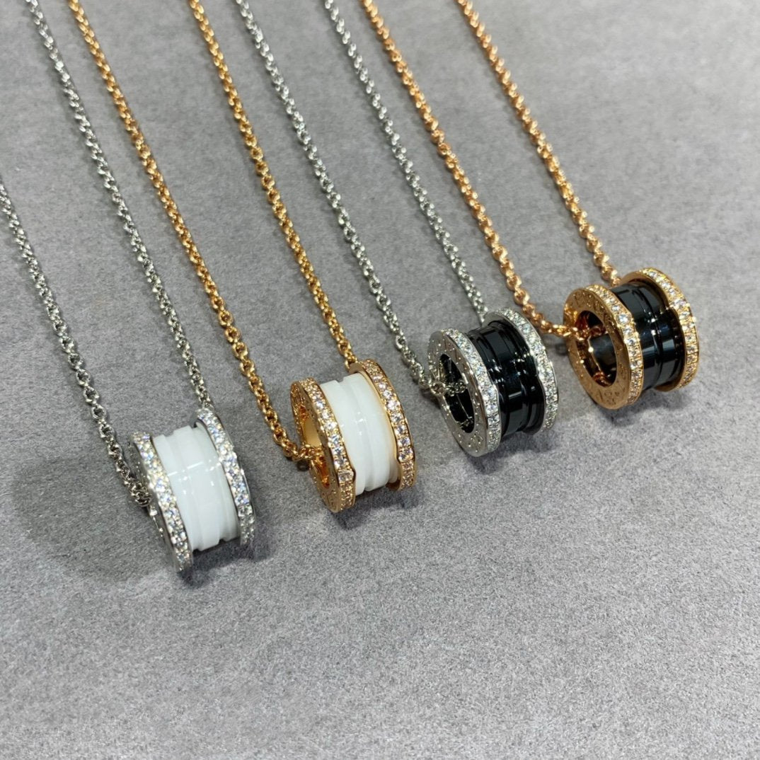 [Vellora Opalyn]ZERO 1 DIAMOND CERAMIC NECKLACE