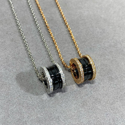 [Vellora Opalyn]ZERO 1 DIAMOND CERAMIC NECKLACE