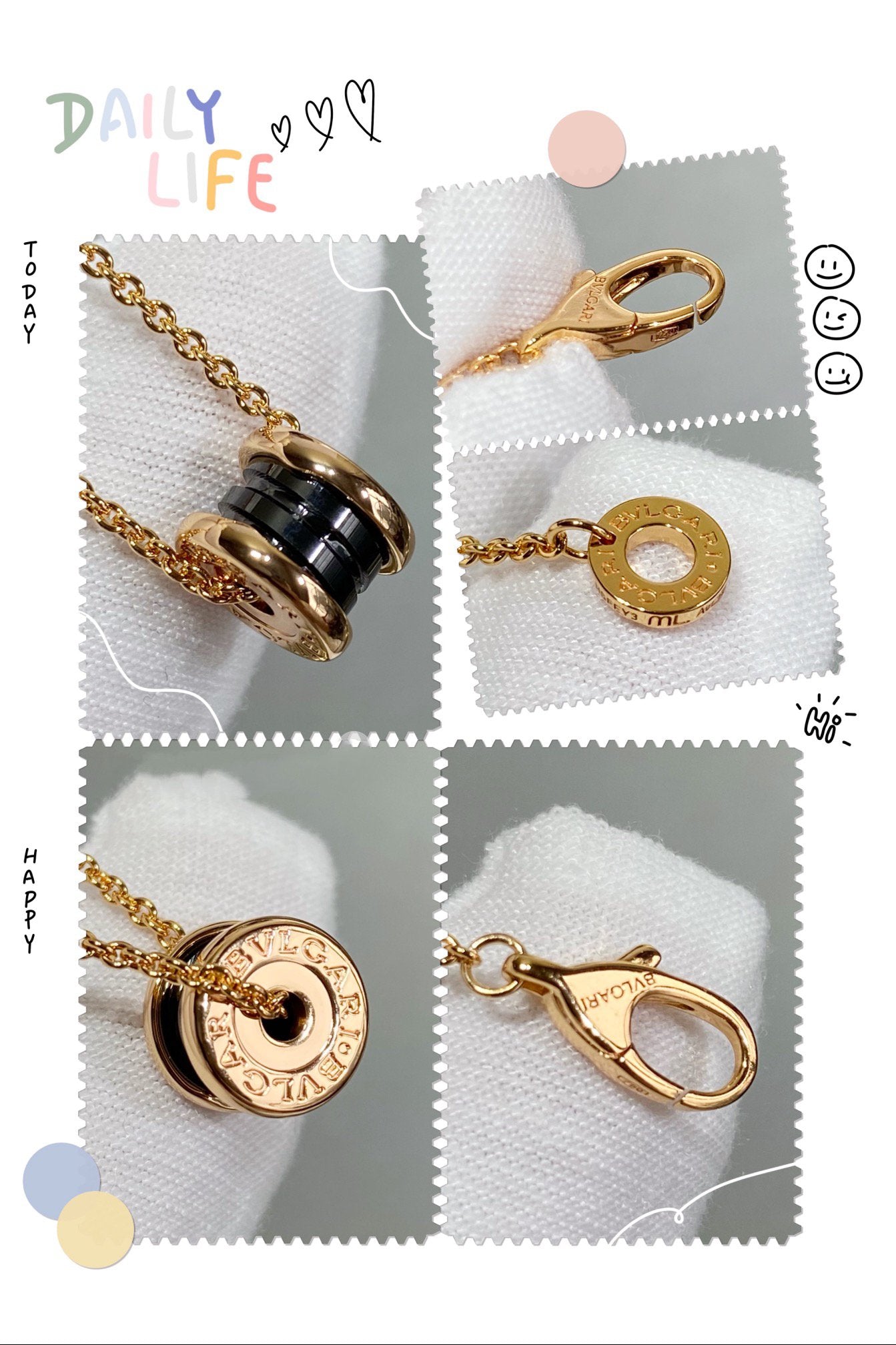 [Vellora Opalyn]ZERO 1 CERAMIC MINI NECKLACE