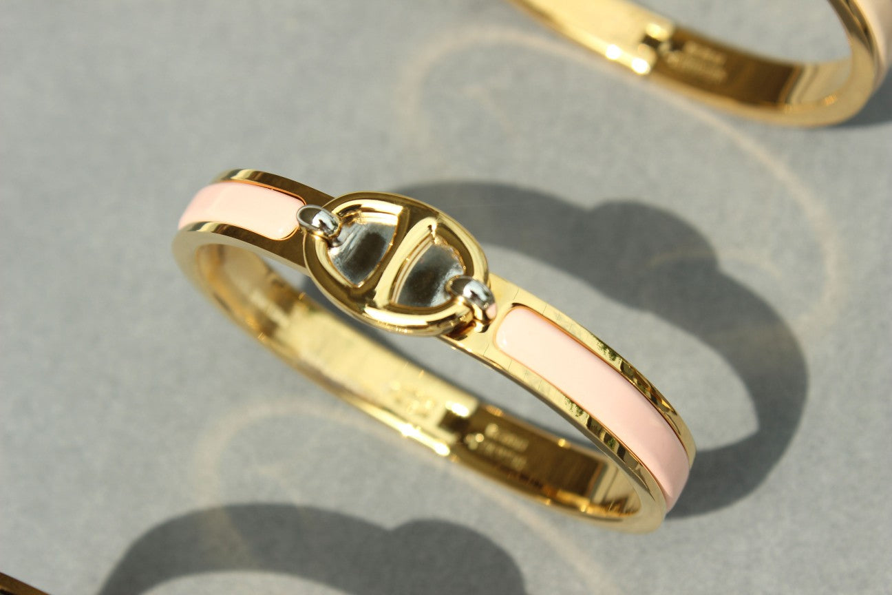 [Vellora Opalyn]CLIC CHAINE GOLD BRACELET